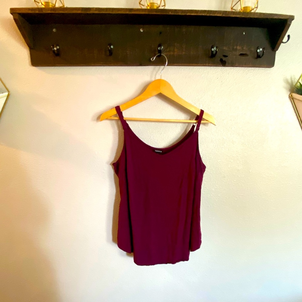 Torrid Cami in Eggplant